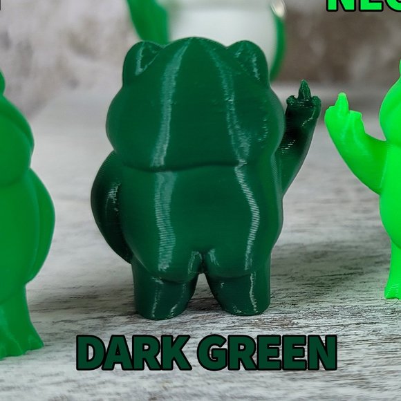 Middle Finger Frog Keychain | Gag Gift | Unique Gift | 3D Printed - Picture 10 of 12